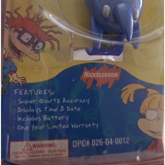 Vintage Rugrats Light & Sound Rocketship WATCH NEW 1998 nickelodeon cartoon tomy - Picture 5 of 6